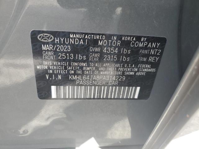 Photo 11 VIN: KMHL64JA8PA314229 - HYUNDAI SONATA SEL 