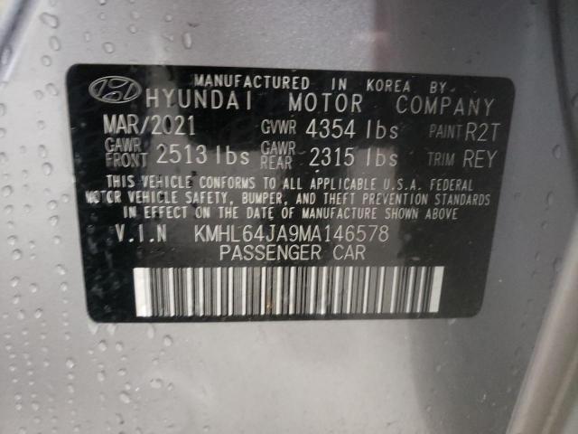 Photo 9 VIN: KMHL64JA9MA146578 - HYUNDAI SONATA SEL 