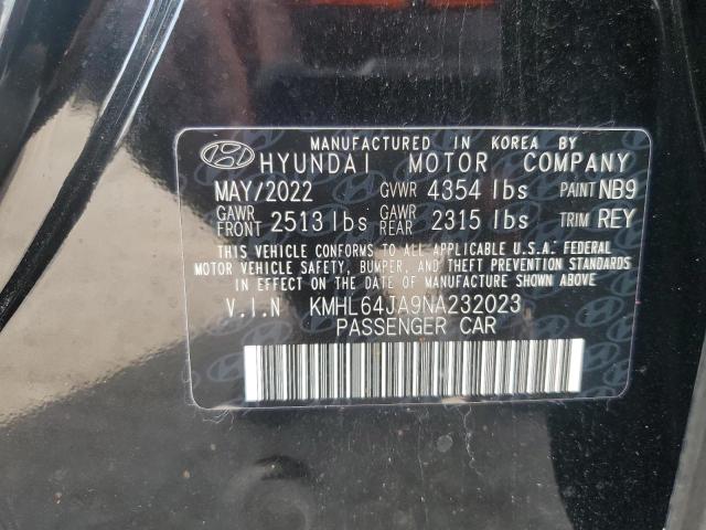 Photo 11 VIN: KMHL64JA9NA232023 - HYUNDAI SONATA SEL 