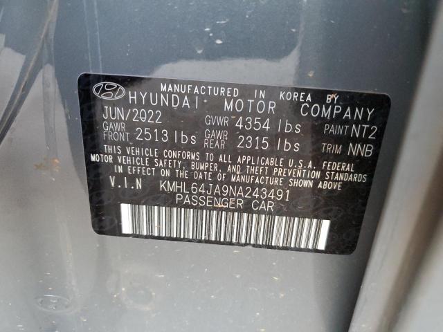 Photo 11 VIN: KMHL64JA9NA243491 - HYUNDAI SONATA 