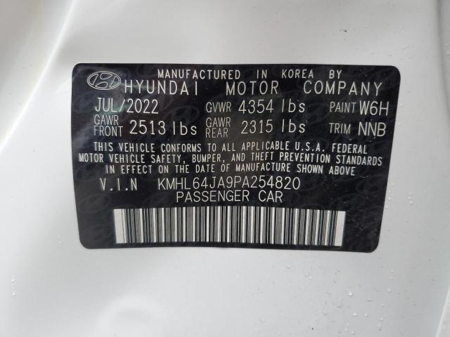 Photo 11 VIN: KMHL64JA9PA254820 - HYUNDAI SONATA SEL 