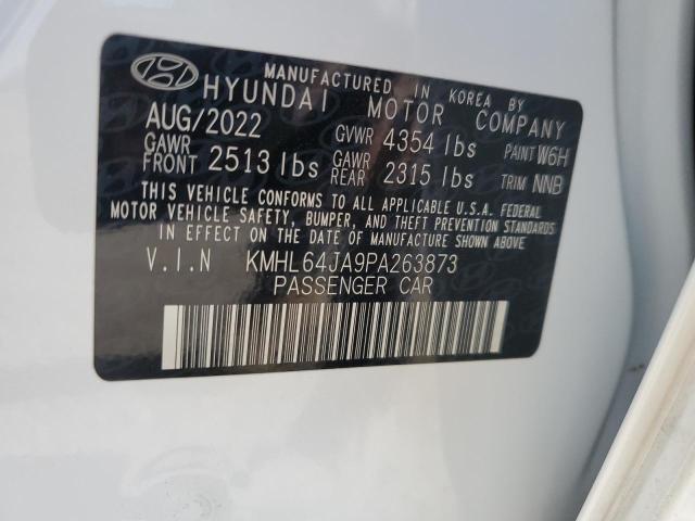 Photo 11 VIN: KMHL64JA9PA263873 - HYUNDAI SONATA 