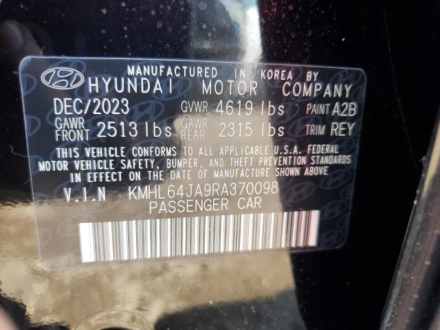 Photo 12 VIN: KMHL64JA9RA370098 - HYUNDAI SONATA 