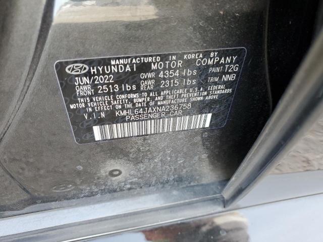 Photo 11 VIN: KMHL64JAXNA236758 - HYUNDAI SONATA SEL 