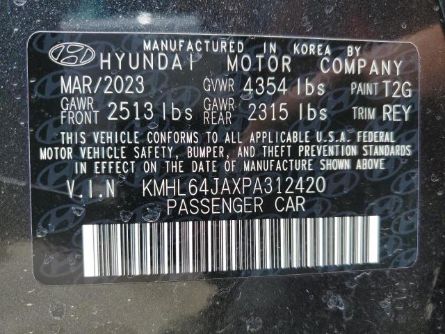 Photo 11 VIN: KMHL64JAXPA312420 - HYUNDAI SONATA 