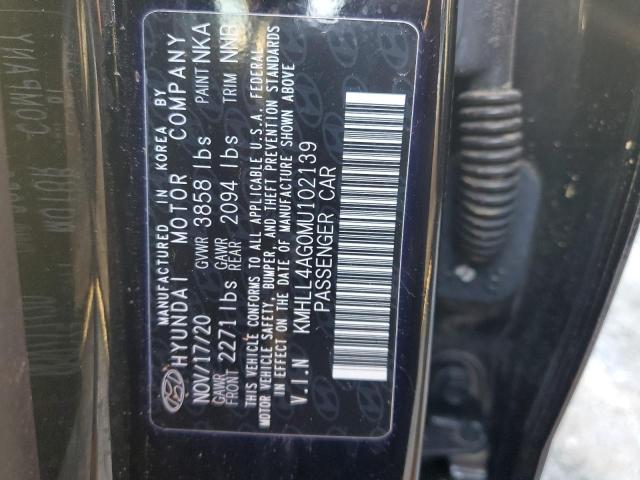 Photo 11 VIN: KMHLL4AG0MU102139 - HYUNDAI ELANTRA SE 