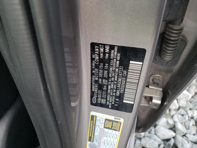 Photo 11 VIN: KMHLL4AG0MU147131 - HYUNDAI ELANTRA SE 