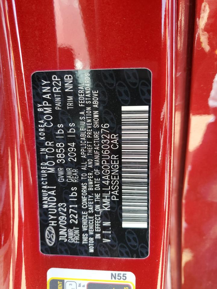 Photo 11 VIN: KMHLL4AG0PU603276 - HYUNDAI ELANTRA 