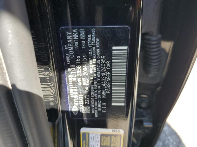 Photo 11 VIN: KMHLL4AG2NU240959 - HYUNDAI ELANTRA 