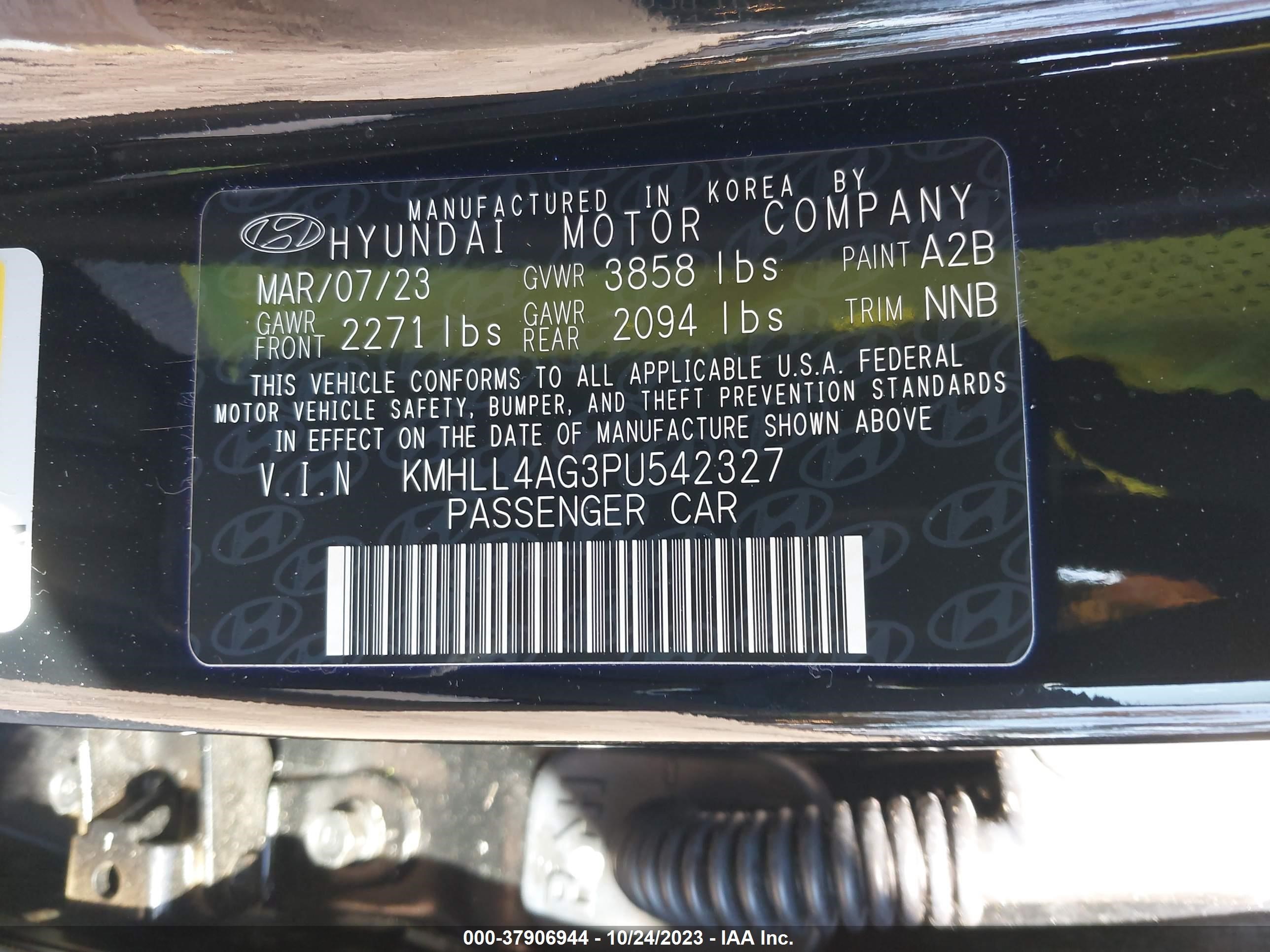 Photo 8 VIN: KMHLL4AG3PU542327 - BUICK ENCORE 