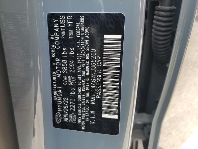 Photo 11 VIN: KMHLL4AG7NU368260 - HYUNDAI ELANTRA 