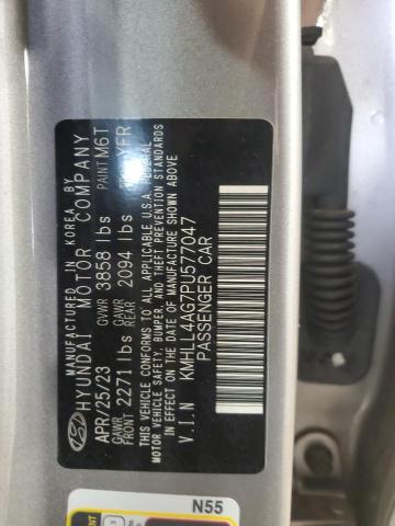 Photo 12 VIN: KMHLL4AG7PU577047 - HYUNDAI ELANTRA SE 