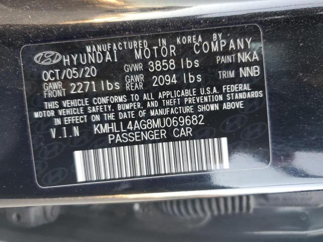 Photo 12 VIN: KMHLL4AG8MU069682 - HYUNDAI ELANTRA SE 