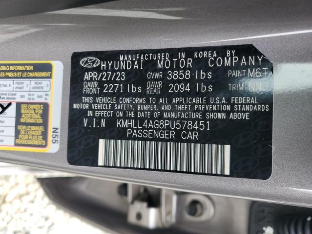 Photo 11 VIN: KMHLL4AG8PU578451 - HYUNDAI ELANTRA 