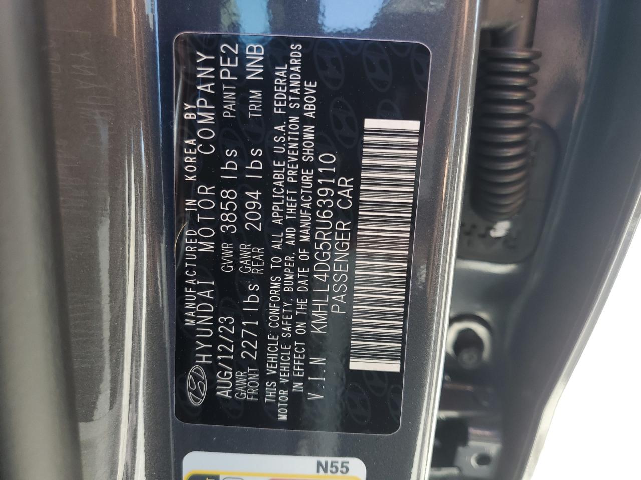 Photo 11 VIN: KMHLL4DG5RU639110 - HYUNDAI ELANTRA 