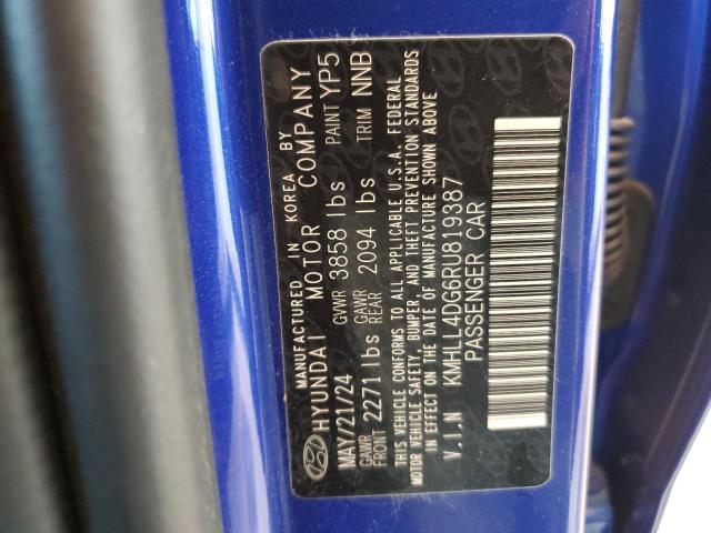 Photo 12 VIN: KMHLL4DG6RU819387 - HYUNDAI ELANTRA SE 