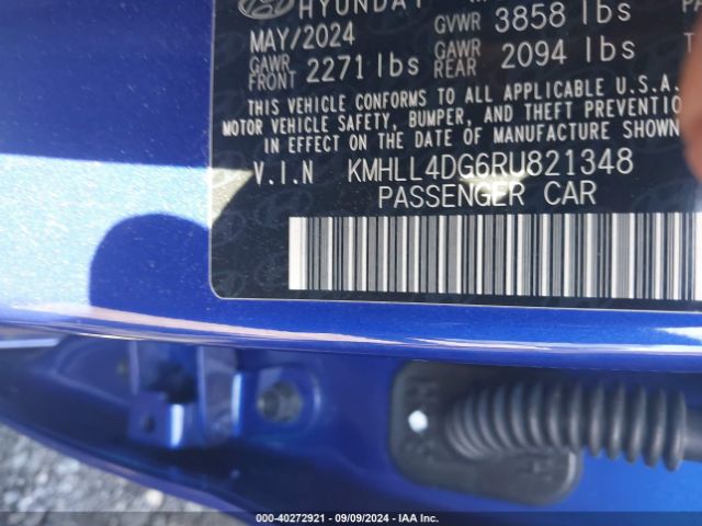 Photo 8 VIN: KMHLL4DG6RU821348 - HYUNDAI ELANTRA 