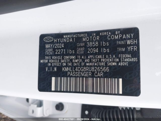 Photo 8 VIN: KMHLL4DG8RU826566 - HYUNDAI ELANTRA 