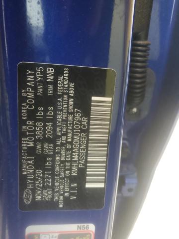 Photo 12 VIN: KMHLM4AG0MU107967 - HYUNDAI ELANTRA SE 