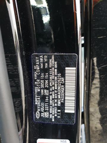 Photo 12 VIN: KMHLM4AG0NU226216 - HYUNDAI ELANTRA SE 