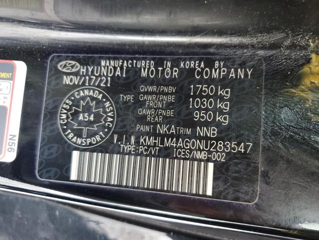 Photo 12 VIN: KMHLM4AG0NU283547 - HYUNDAI ELANTRA SE 