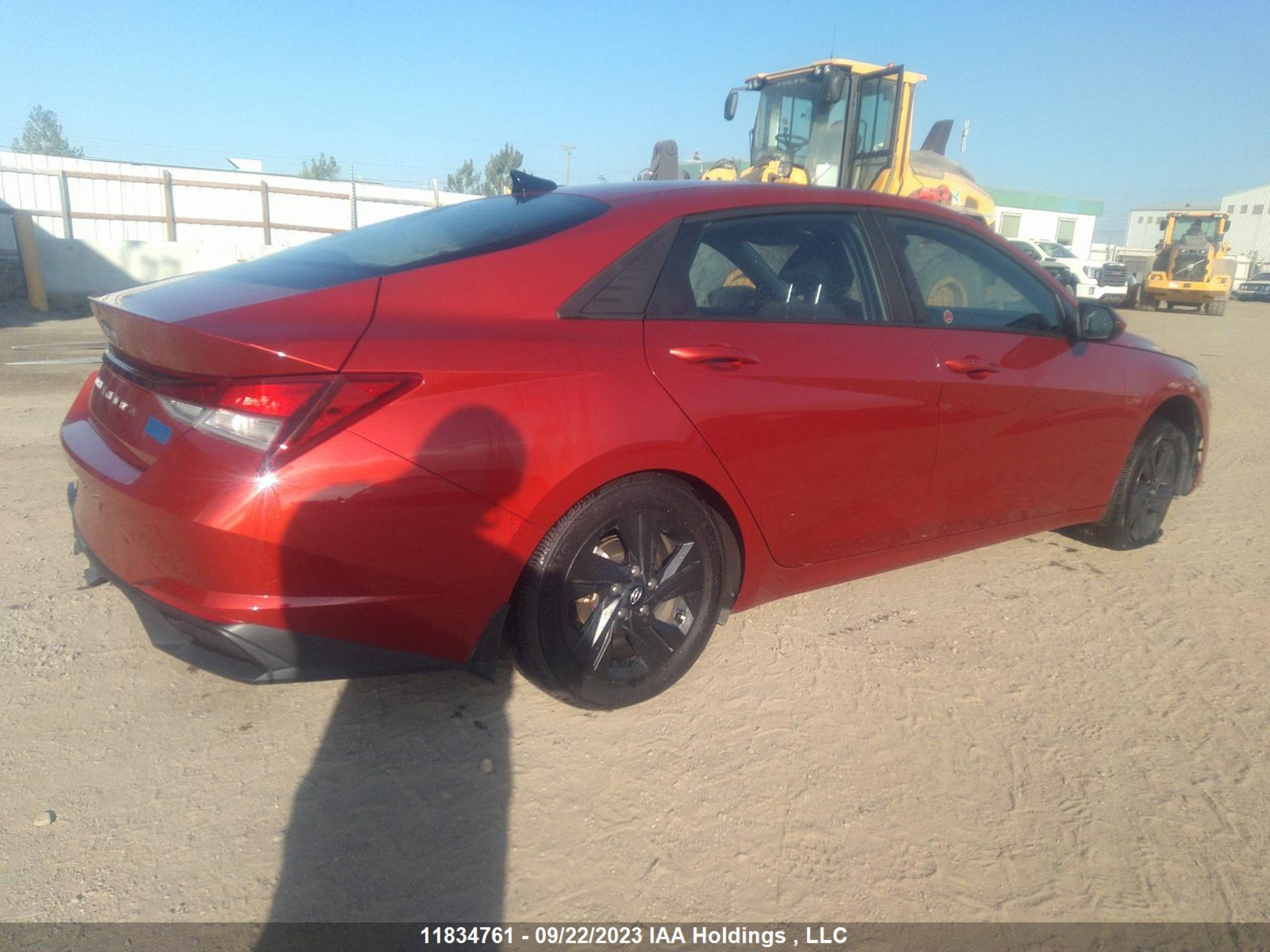 Photo 3 VIN: KMHLM4AG0NU285993 - HYUNDAI ELANTRA 