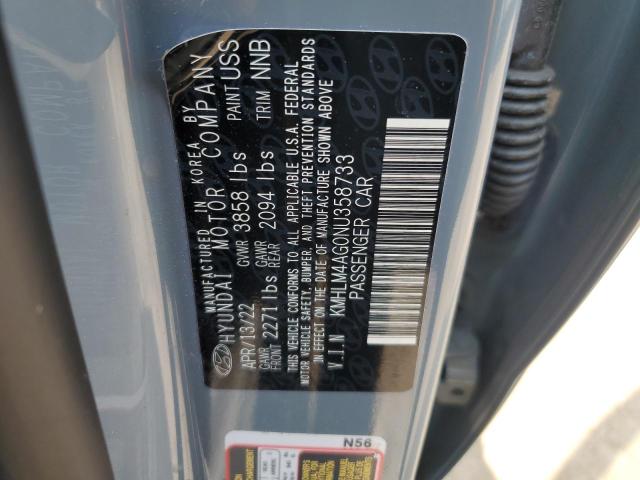 Photo 12 VIN: KMHLM4AG0NU358733 - HYUNDAI ELANTRA SE 