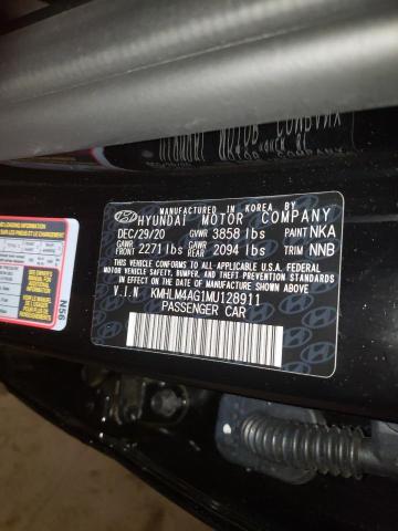 Photo 9 VIN: KMHLM4AG1MU128911 - HYUNDAI ELANTRA SE 