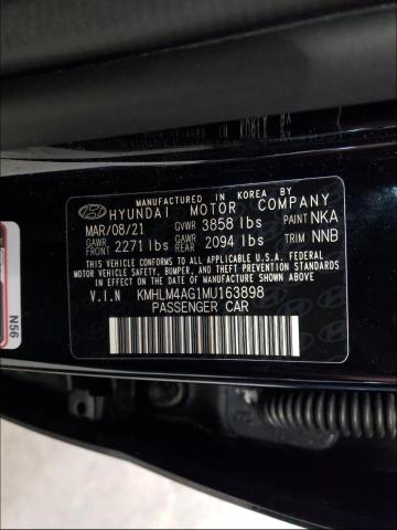 Photo 9 VIN: KMHLM4AG1MU163898 - HYUNDAI ELANTRA SE 