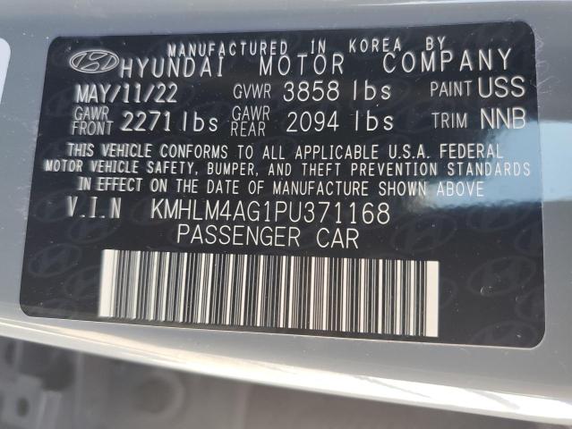 Photo 11 VIN: KMHLM4AG1PU371168 - HYUNDAI ELANTRA SE 