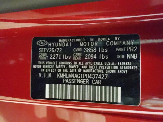 Photo 11 VIN: KMHLM4AG1PU437427 - HYUNDAI ELANTRA SE 