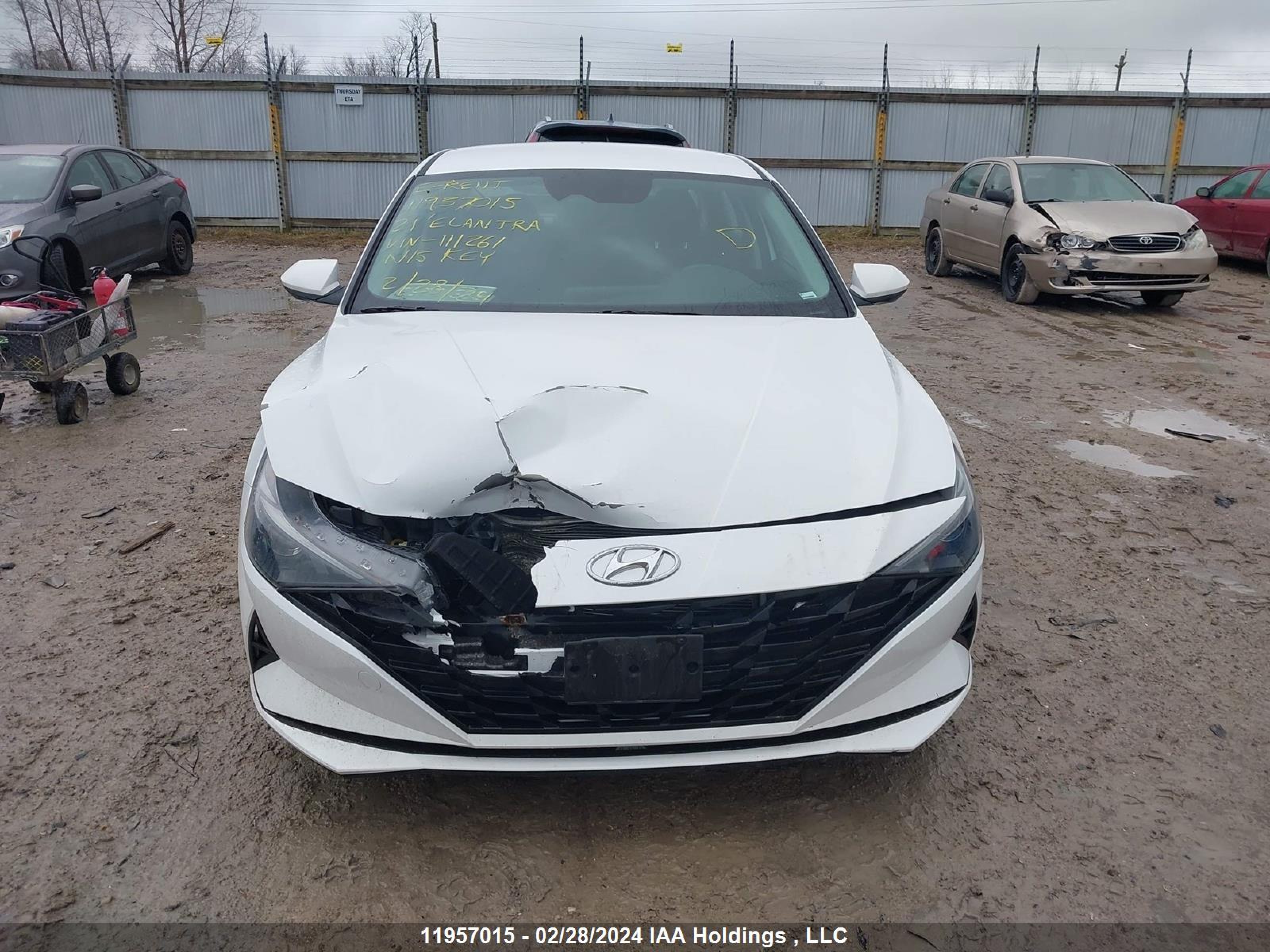 Photo 12 VIN: KMHLM4AG2MU111261 - HYUNDAI ELANTRA 