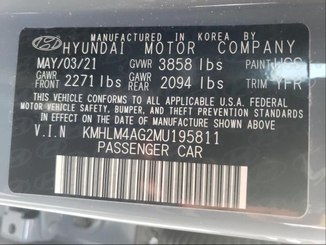 Photo 9 VIN: KMHLM4AG2MU195811 - HYUNDAI ELANTRA SE 