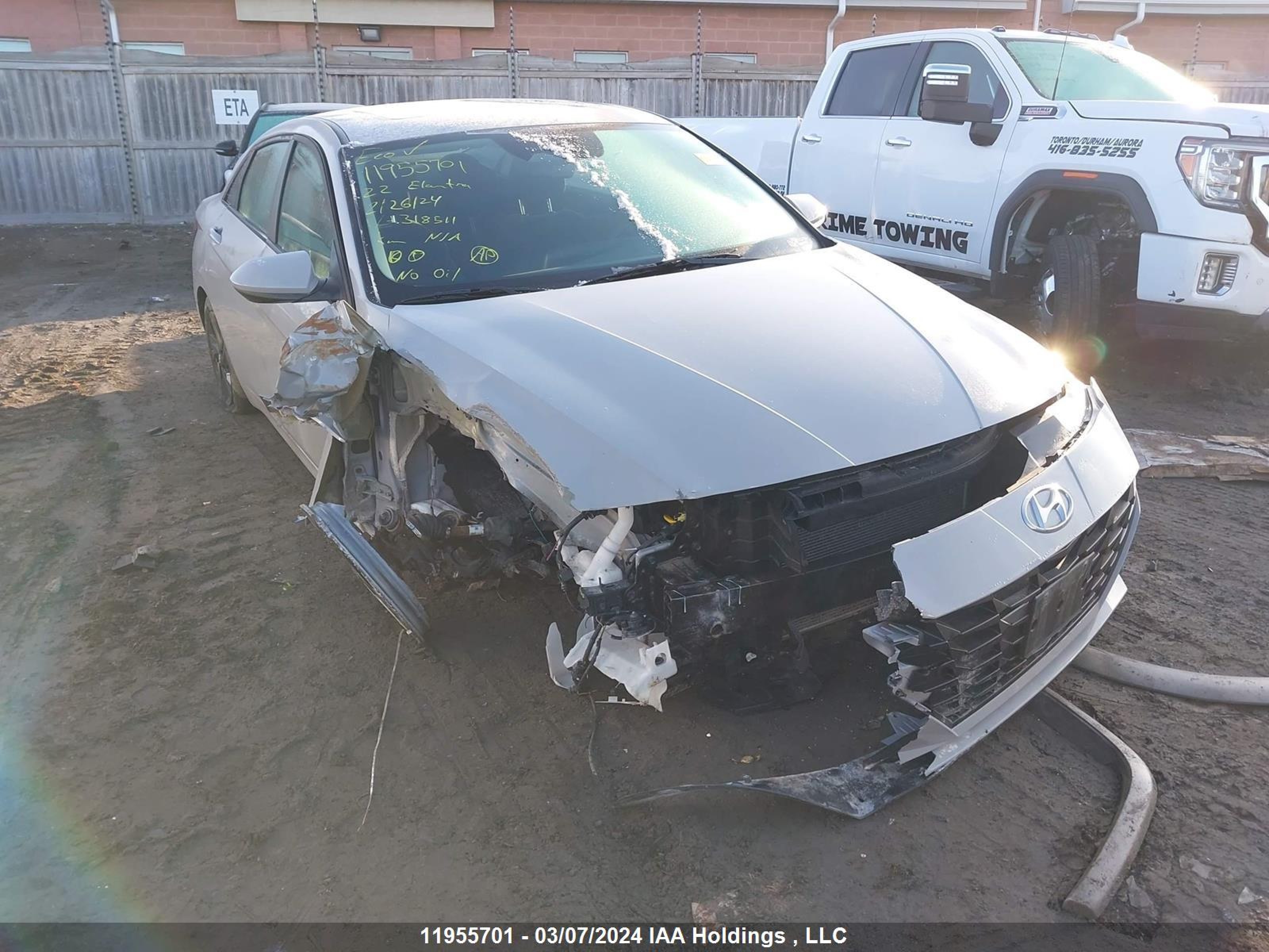 Photo 5 VIN: KMHLM4AG2NU318511 - HYUNDAI ELANTRA 