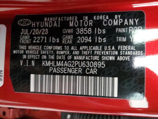 Photo 11 VIN: KMHLM4AG2PU630895 - HYUNDAI ELANTRA SE 