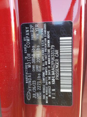 Photo 11 VIN: KMHLM4AG2PU633179 - HYUNDAI ELANTRA SE 