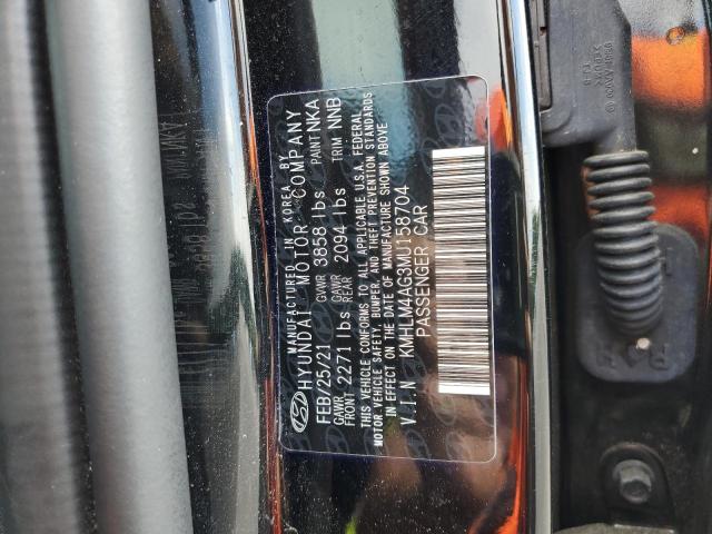 Photo 9 VIN: KMHLM4AG3MU158704 - HYUNDAI ELANTRA SE 