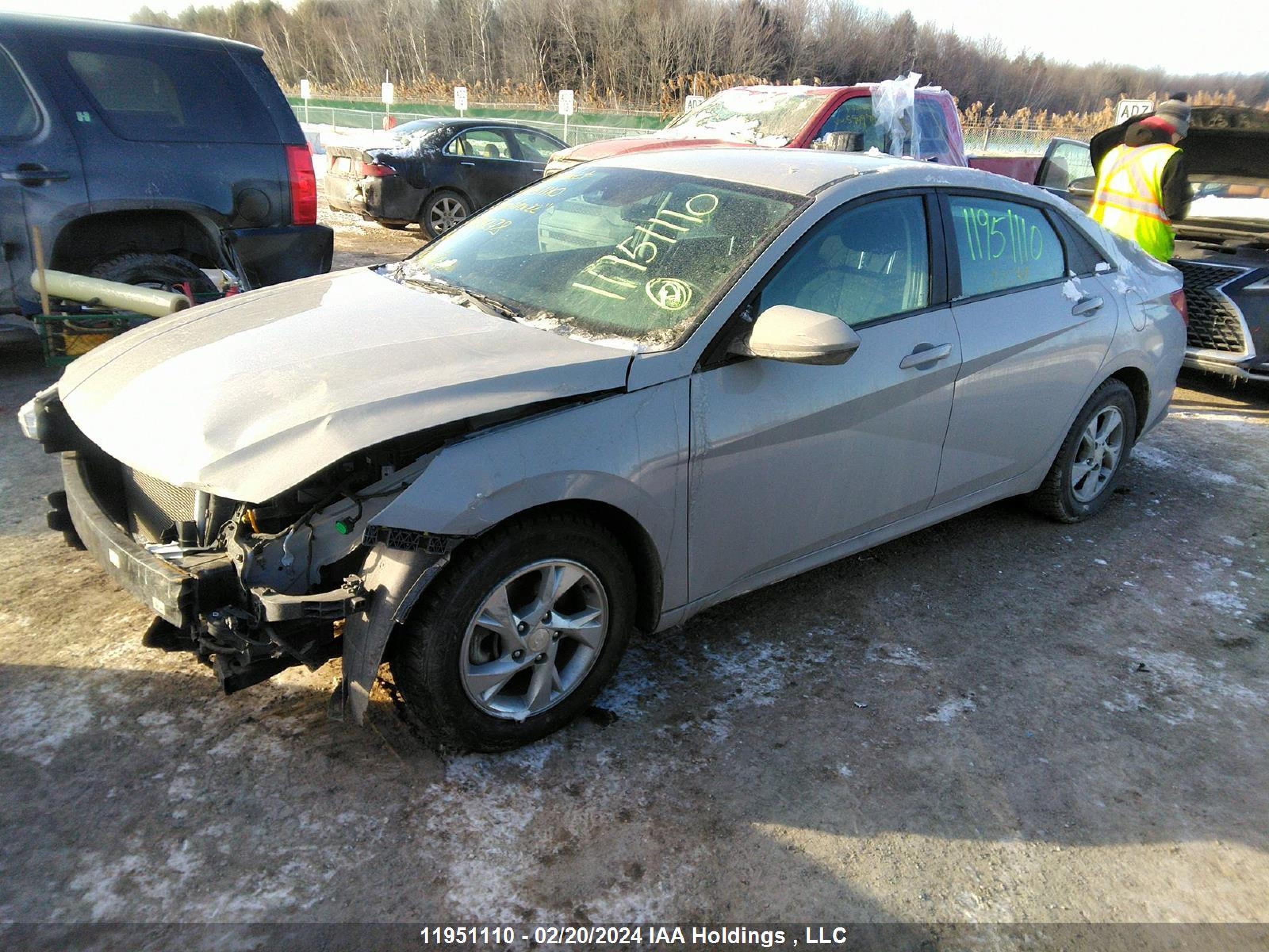 Photo 1 VIN: KMHLM4AG3NU301278 - HYUNDAI ELANTRA 