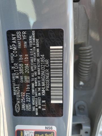 Photo 11 VIN: KMHLM4AG3NU321854 - HYUNDAI ELANTRA SE 