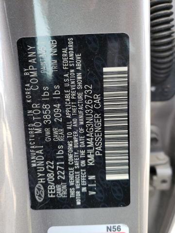 Photo 12 VIN: KMHLM4AG3NU326732 - HYUNDAI ELANTRA SE 