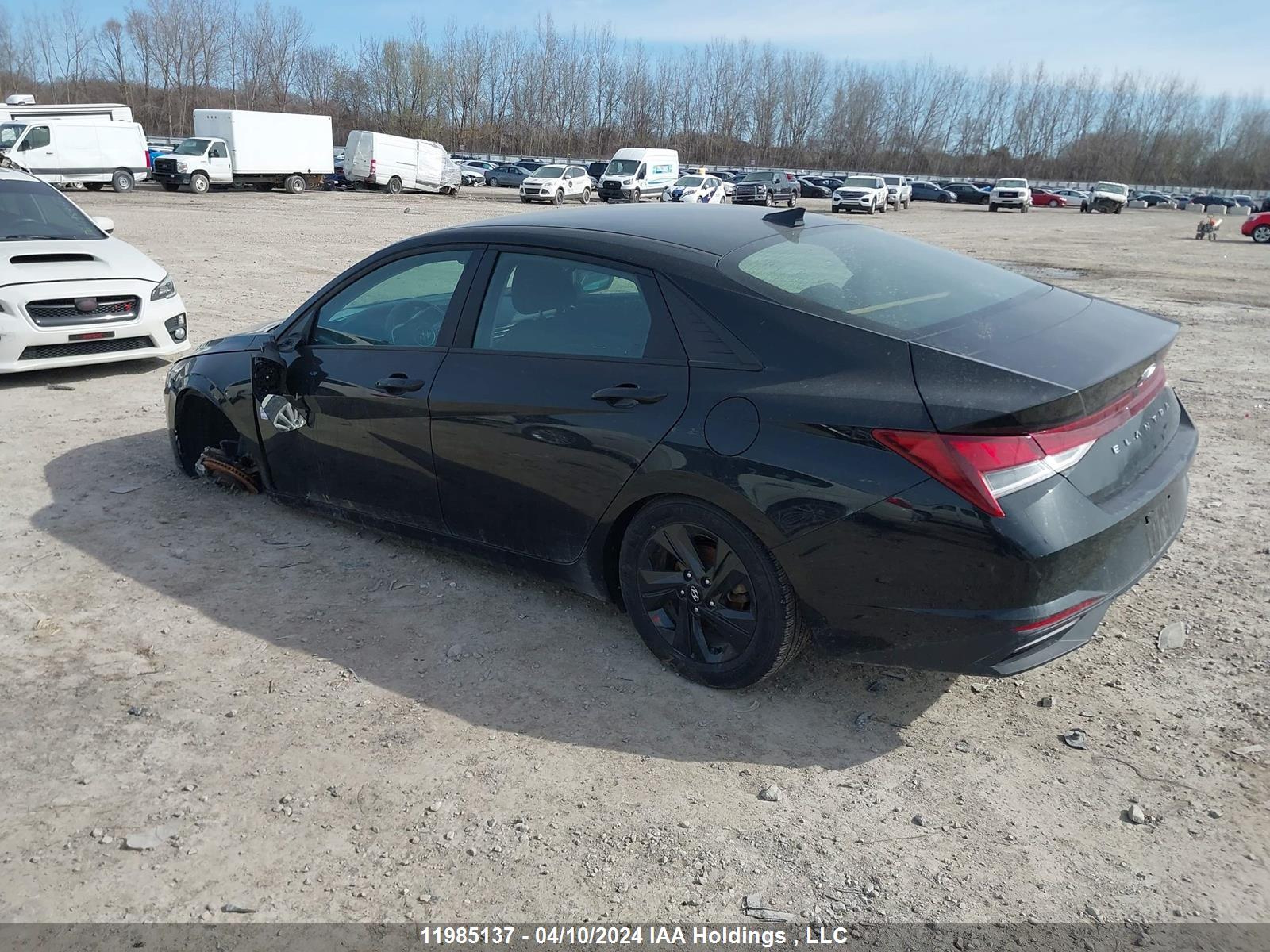 Photo 2 VIN: KMHLM4AG3NU354000 - HYUNDAI ELANTRA 