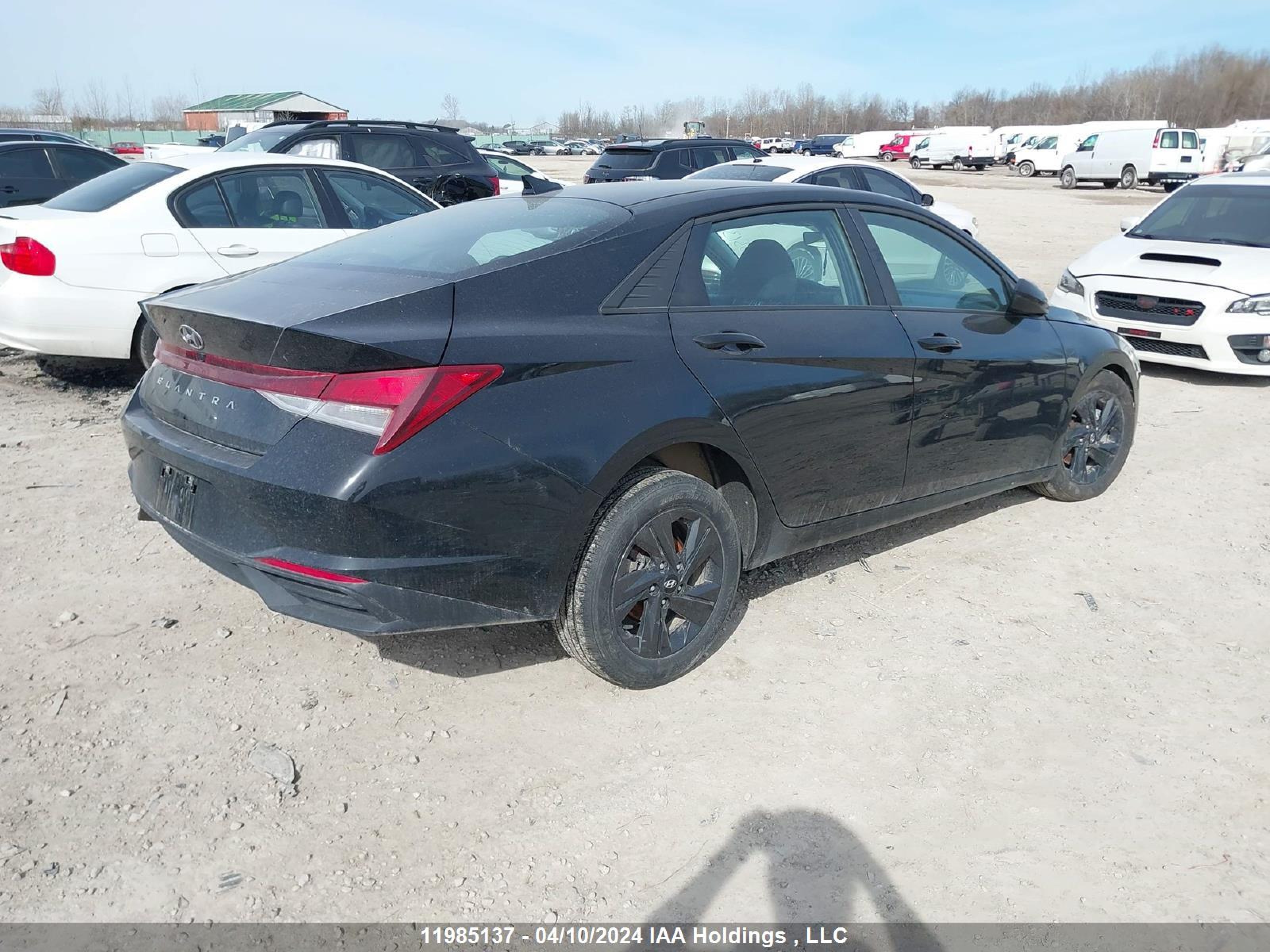 Photo 3 VIN: KMHLM4AG3NU354000 - HYUNDAI ELANTRA 