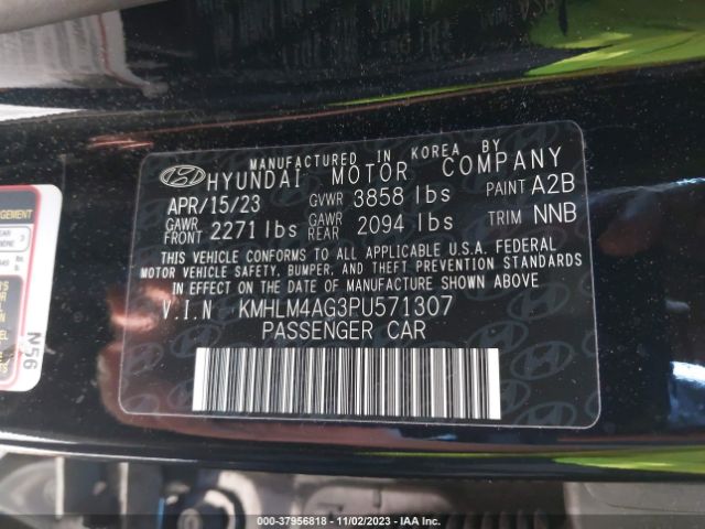 Photo 8 VIN: KMHLM4AG3PU571307 - HYUNDAI ELANTRA 