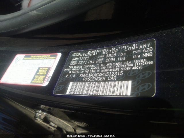 Photo 8 VIN: KMHLM4AG4PU512315 - HYUNDAI ELANTRA 