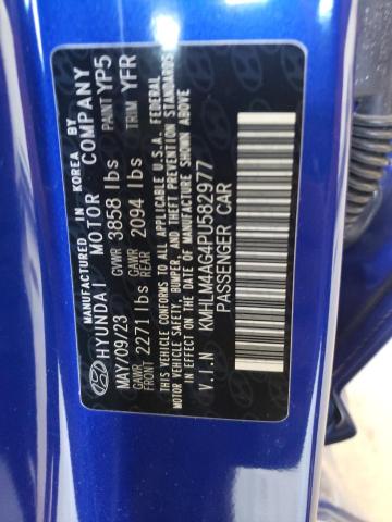 Photo 11 VIN: KMHLM4AG4PU582977 - HYUNDAI ELANTRA 