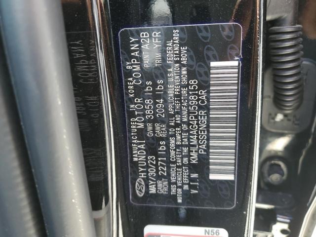 Photo 12 VIN: KMHLM4AG4PU598158 - HYUNDAI ELANTRA 