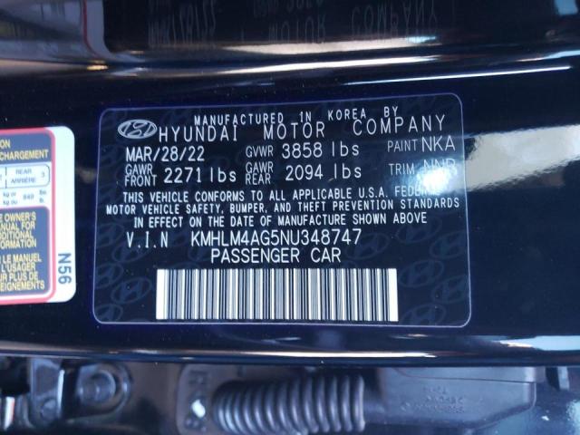 Photo 9 VIN: KMHLM4AG5NU348747 - HYUNDAI ELANTRA SE 