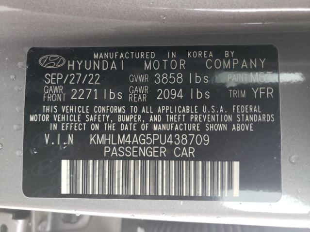 Photo 11 VIN: KMHLM4AG5PU438709 - HYUNDAI ELANTRA SE 