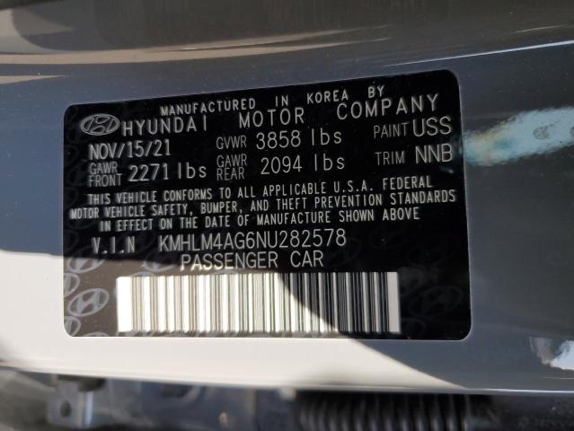 Photo 12 VIN: KMHLM4AG6NU282578 - HYUNDAI ELANTRA SE 