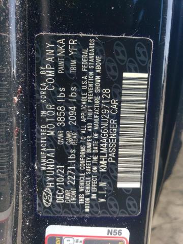 Photo 11 VIN: KMHLM4AG6NU297128 - HYUNDAI ELANTRA SE 